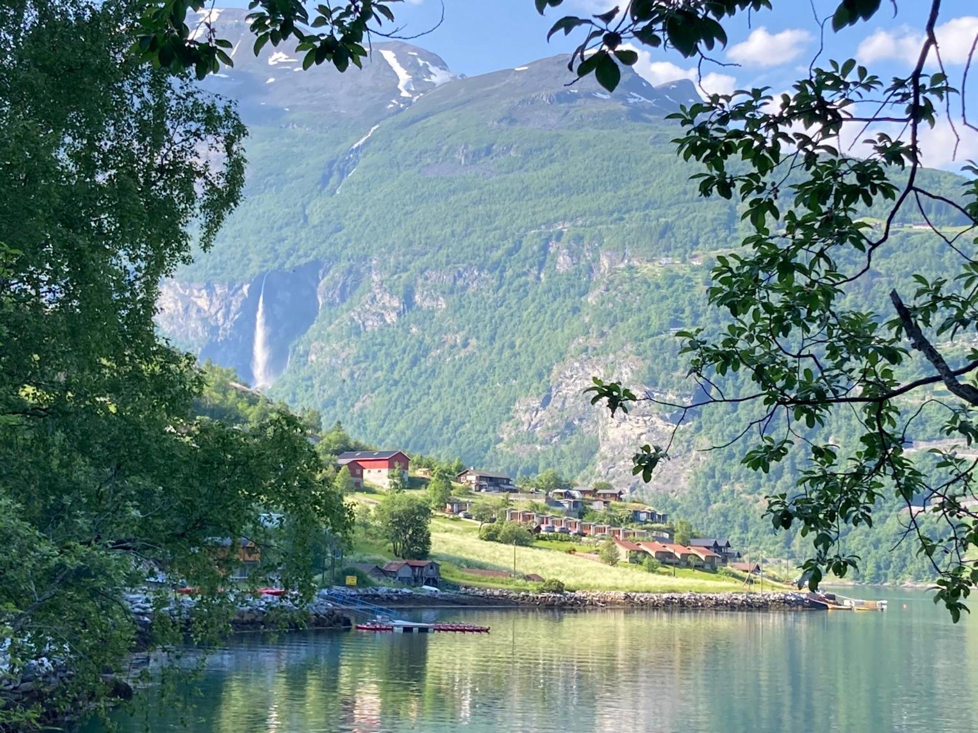 Fjorden Campinghytter Geiranger Ngoại thất bức ảnh