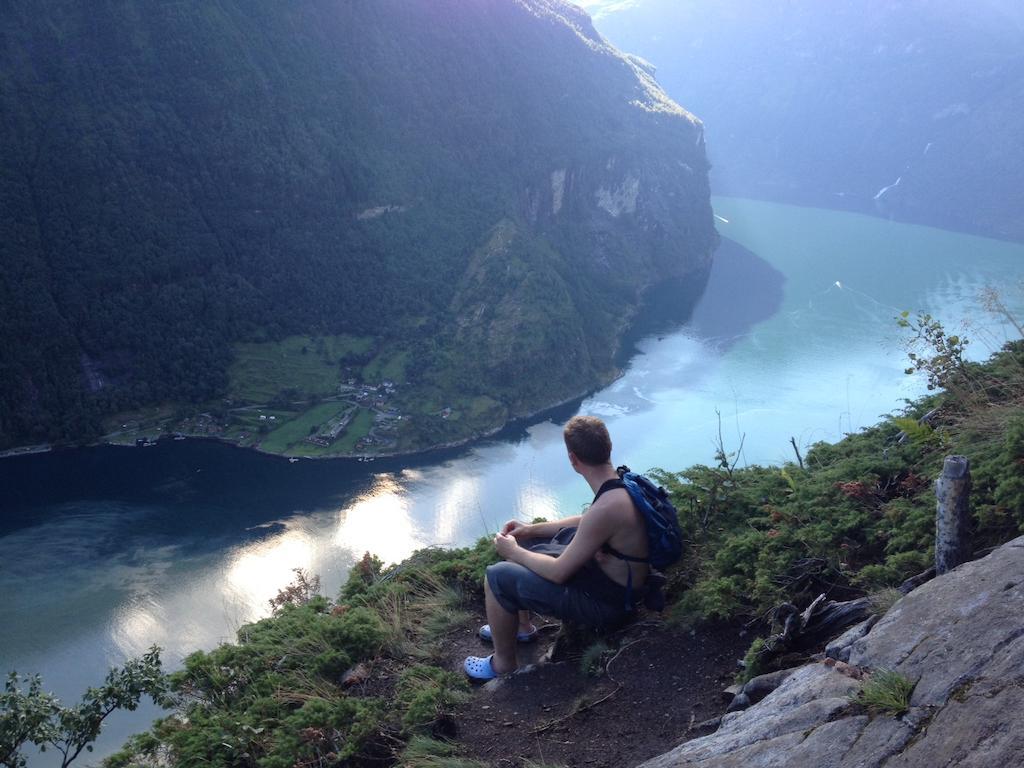 Fjorden Campinghytter Geiranger Ngoại thất bức ảnh